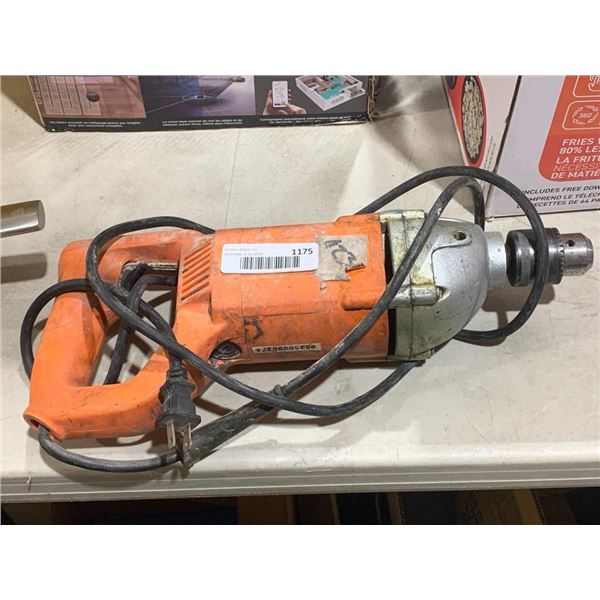 Heavy duty concrete drill