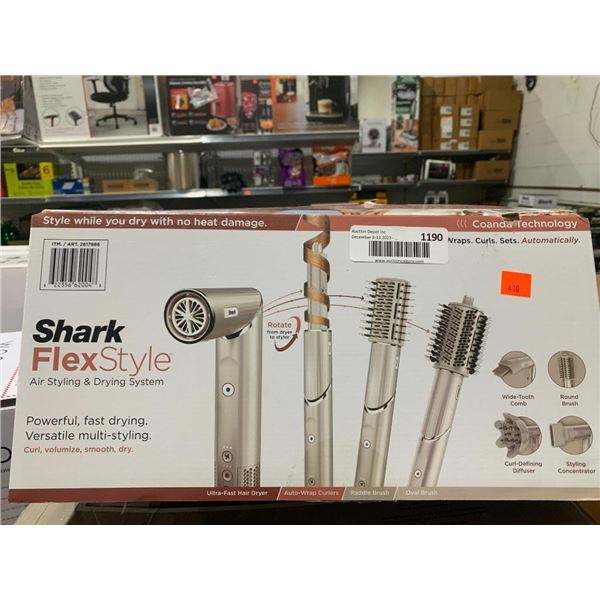 Shark flex style air styling & drying system