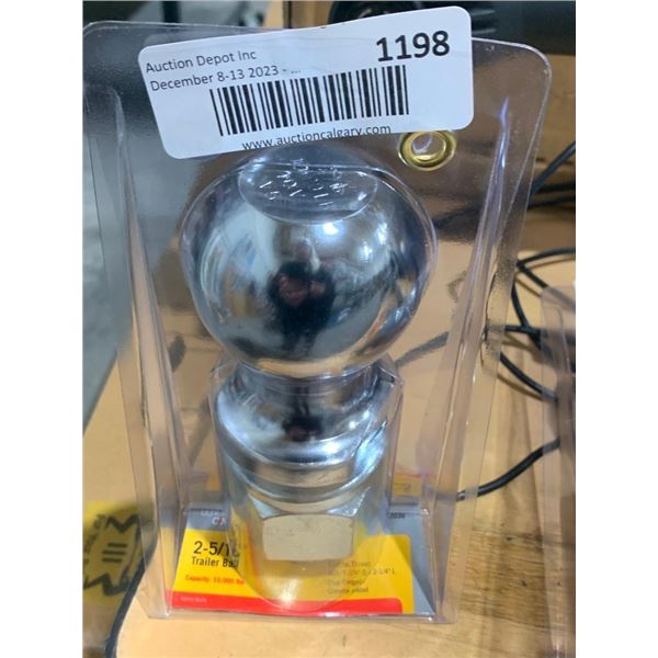 Ultra craft 2-5/16" trailer ball, 10,000lb capacity