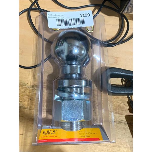 Ultra craft 2-5/16" trailer ball, 10,000lb capacity