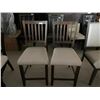 Image 1 : Shaker Style Upholstered Bar Stool - LOT of 2