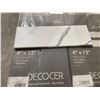 Image 2 : Pallet Lot - Decocer?4" x 12" Porcelain Stoneware Tiles 48 Boxes 672 sq/ft