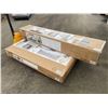 Image 4 : NEW IN BOX Upholstered queen size bed frame