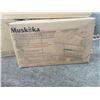 Image 3 : NEW IN BOX Muskoka 58" electric fireplace and mantel