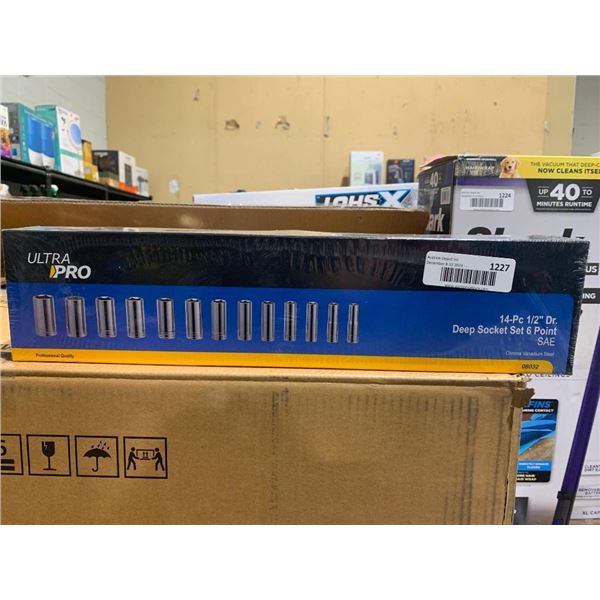 NAPA ultra pro 14 piece 6 point deep socket set