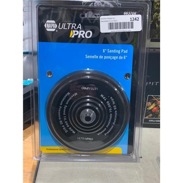 NAPA ultra pro 6" sanding pad