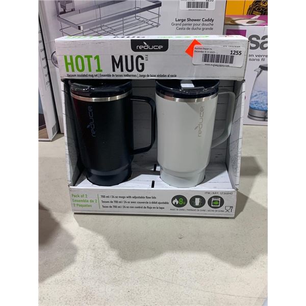 Reduce Hot1 insulated travel mug, pack of 2