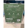 Image 2 : Ecologee 2 total blackout grommet window curtain pair. each curtain is 52 in x 90 in