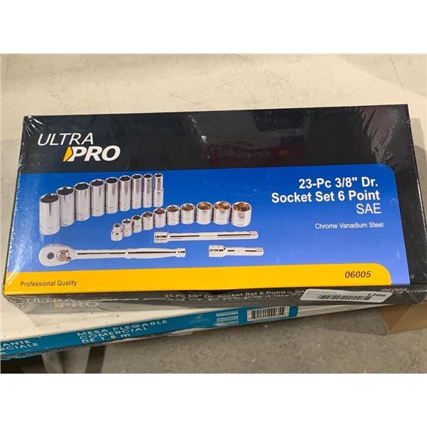 NAPA ultra pro 23 piece 6 point socket set
