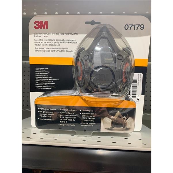 Automotive Dual Cartridge Respirator OV/P95