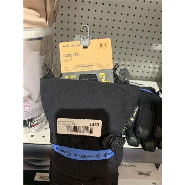 Burton goretext mittons size large