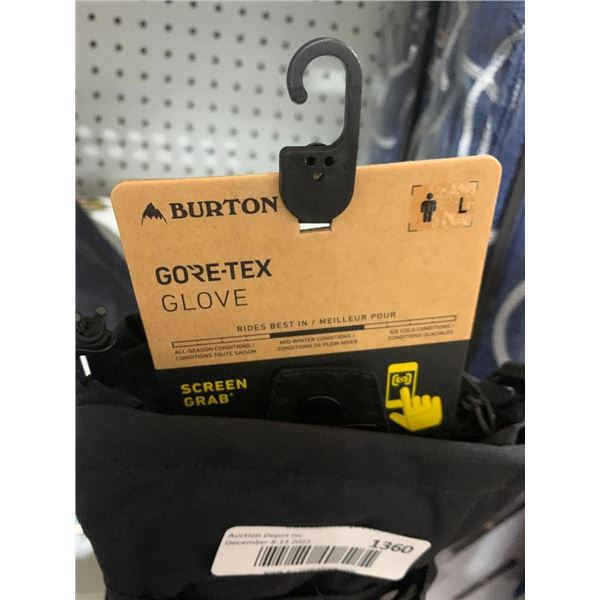 Burton Goretex glove size large