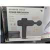 Image 1 : Sharper image power percussion massage gun