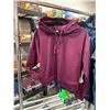 Image 1 : FWD Womans Pull Over Burgundy Hoodie Size Medium