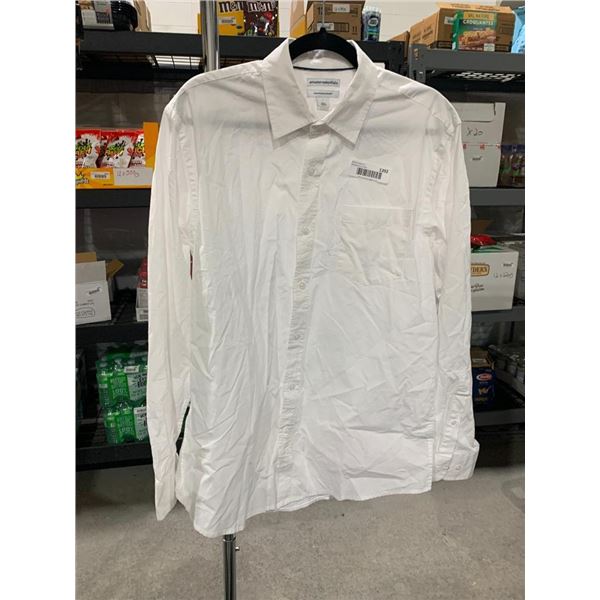 Amazon Essentials Long Sleeve Button Up Mens Shirt Size Large