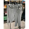 Image 1 : FWD Neutral Grey Open Bottom Pant And Pull Over Hoodie Set Size Small (2PCS)