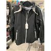 Image 1 : Mens Shell Jacket Black Size Medium