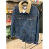 Image 1 : HFX Lined Denim Jacket With Zipper Mens Size Large