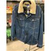 Image 3 : HFX Lined Denim Jacket With Zipper Mens Size Large