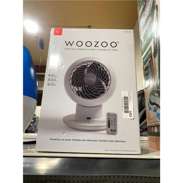 Woozoo globe fan with remote