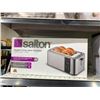 Image 1 : Salton digital long slot stainless steel 4 slice toaster