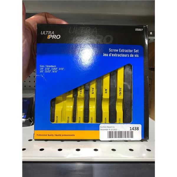 Ultra Pro Screw Extractor Set