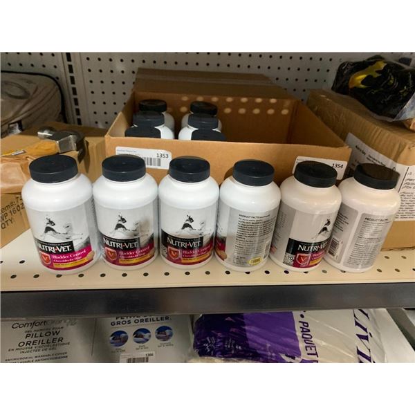 Nutri+Vet Bladder Control Chewables for Dogs 90tablets  x6  bottles