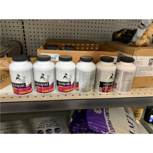 Nutri+Vet Bladder Control Chewables for Dogs 90tablets x6 bottles