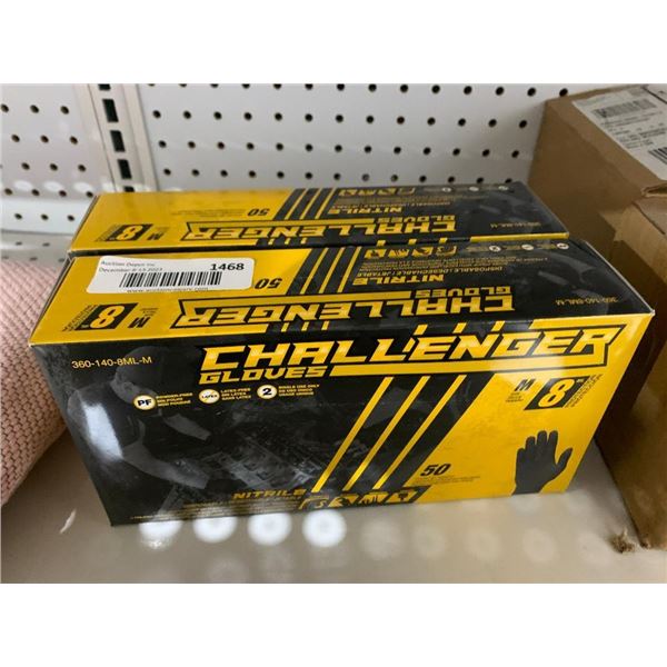Challenger Nitrile Disposable Gloves Size Med