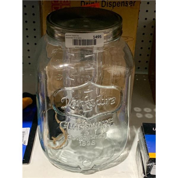 Yorkshire Glassware 2 Gallon Drink Dispenser