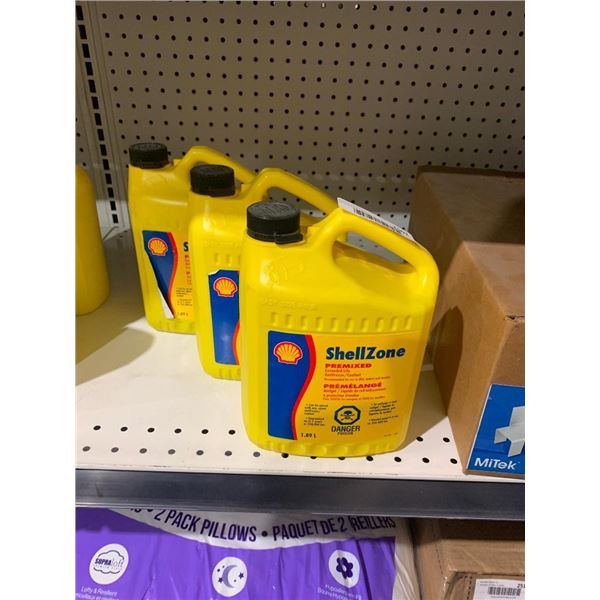 ShellZone Premixed Extended Antifreeze / Coolant 1.89L x 3