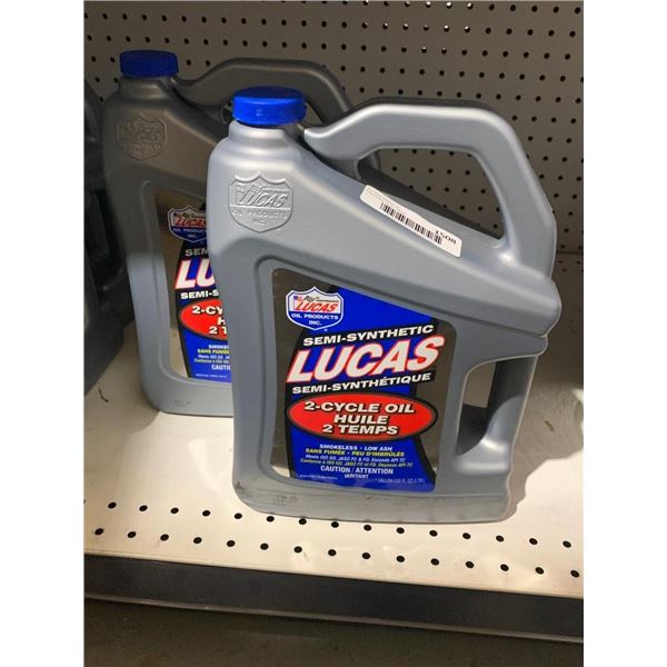 Lucas Semi-Synthetic 2-Cycle Oil 3.79L