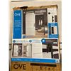 Image 3 : OVE barn door with hardware kit 35"x84"