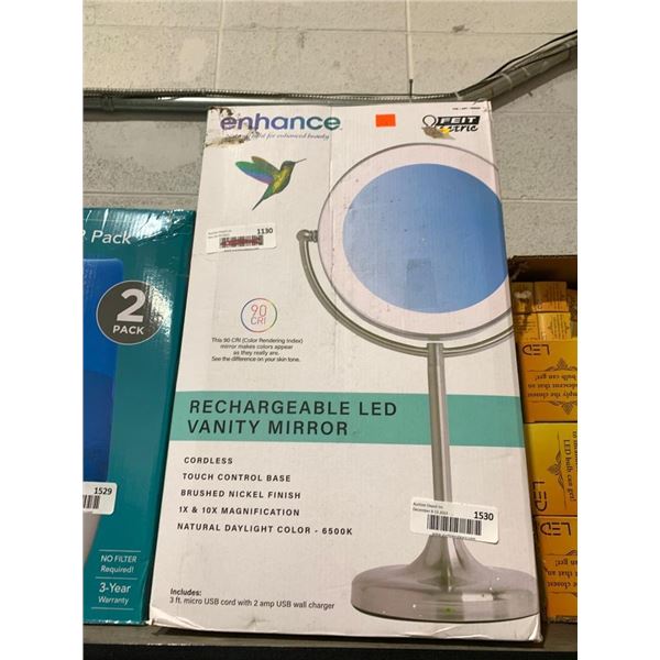 Feit Electric Enhance Rechargeable LED Vanity Mirror