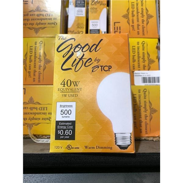The Good Life by TCP Warm Dimming Light Bulbs Bulk Lot