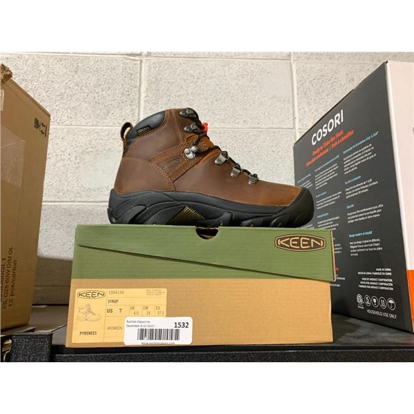 Keen Pyrenees Syrup Womans Hiking Boots Size 7