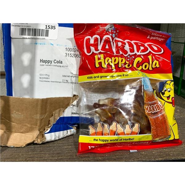 Haribo Happy Cola Gummy Candy 12 x 175g