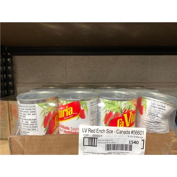 Victoria Red Enchilada Sauce 12 x 10oz