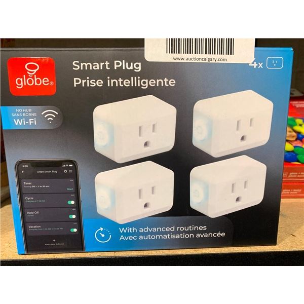 Globe Smart Plug Pack of 4