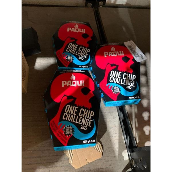Paqui One Chip Challenge Lot of 3