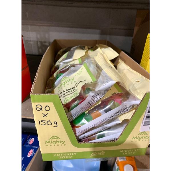 Mighty Marked Soft & Chewy Mix Candy 20 x 150g