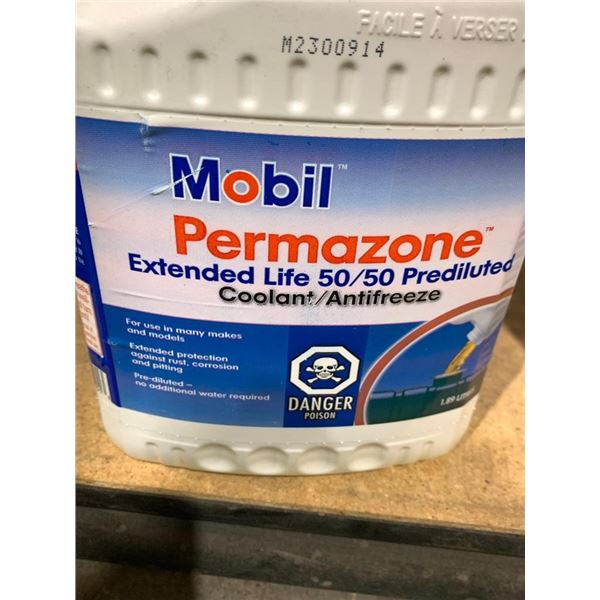 Mobil Permazone Extended Life 50/50 Coolant 1.89L x 3