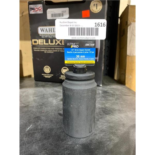 Ultra Pro 1/2" Drive Impact Socket