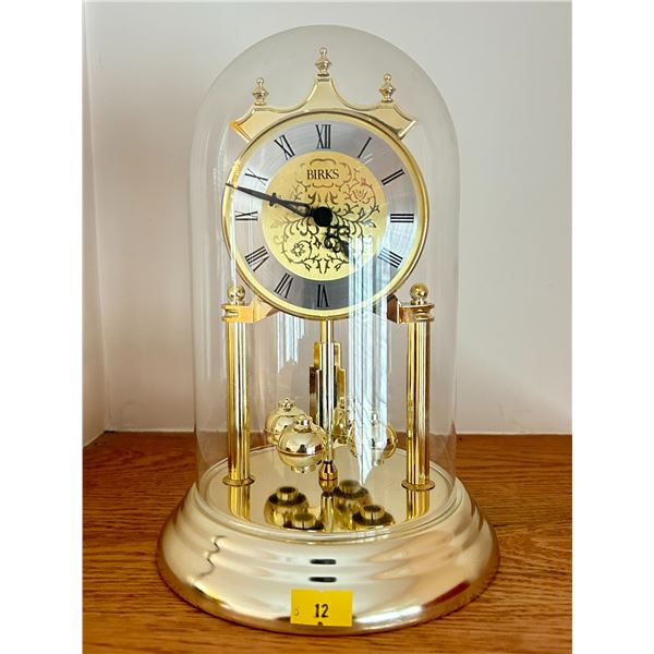 Decorative Birks Dome Clock