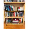 Image 2 : Wooden Bookshelf 36L x 11D x 80T With Large Assortment Of Various Books