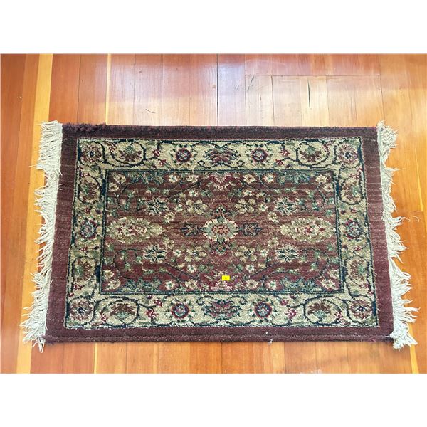 Turkish Floral Rug 38 x 24