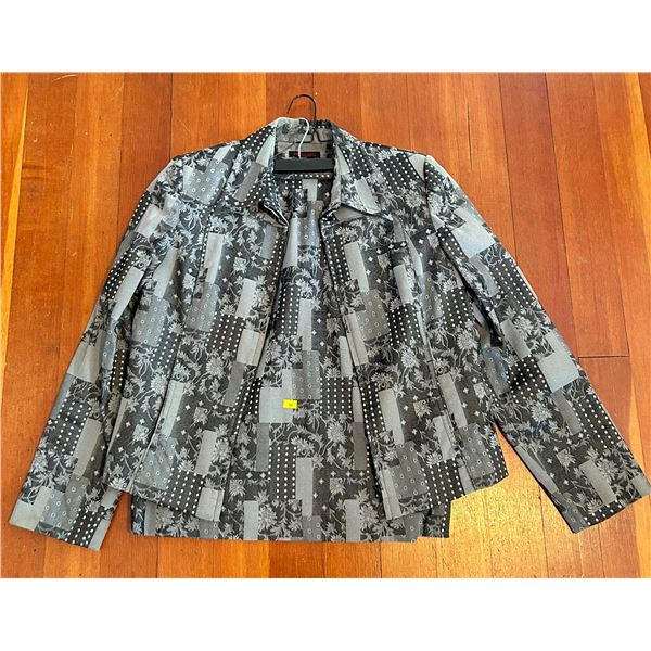 Simon Womens Suit Jacket And Skirt Size 12