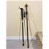 Image 1 : Hand Carved African Style Wooden Walking Stick And Adjustable Walking Stick