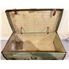 Image 3 : Antique Travellers Chest With Metal Storage Boxes