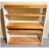 Image 1 : Simple Wooden Shelving Unit 38W x 19D x 42T